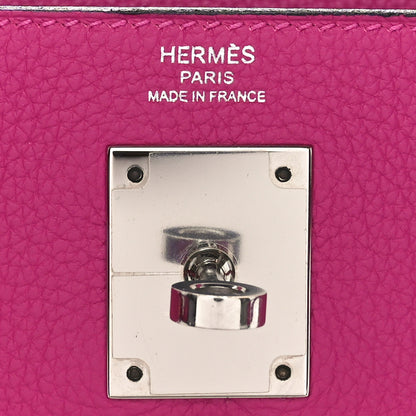 Hermes Togo Kelly Retourne 28 Rose Pourpre 7 of 10