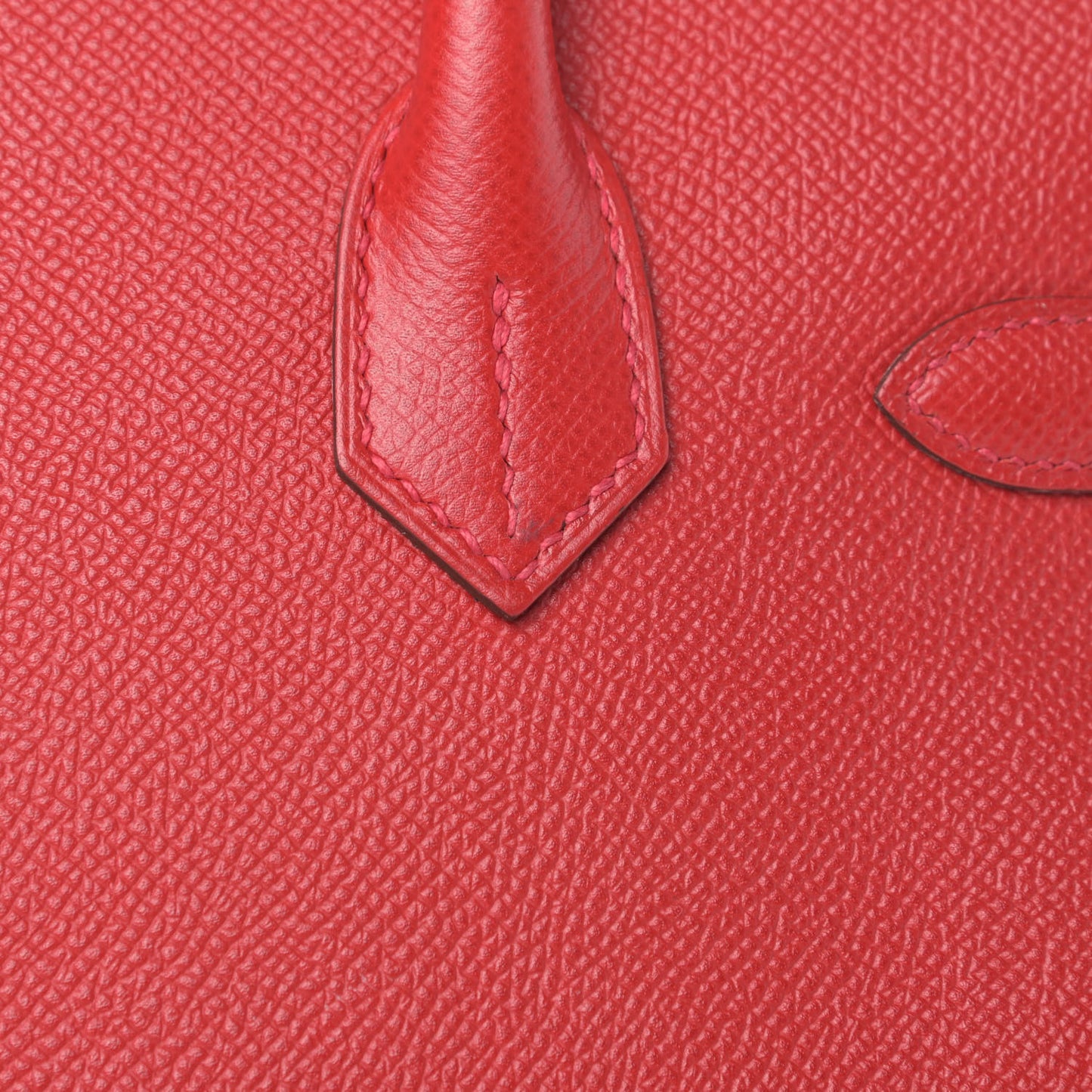 Epsom Birkin 30 Rouge Casaque