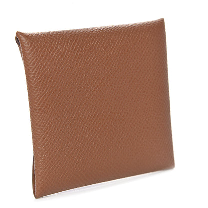 Hermes Epsom Bastia Coin Purse Gold 3 of 7