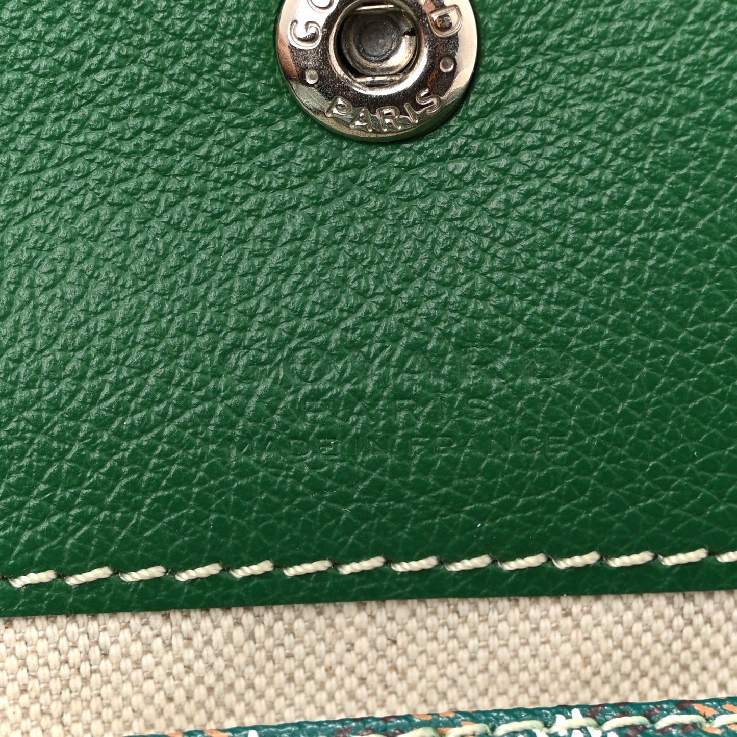 Goyardine Saint Louis GM Green