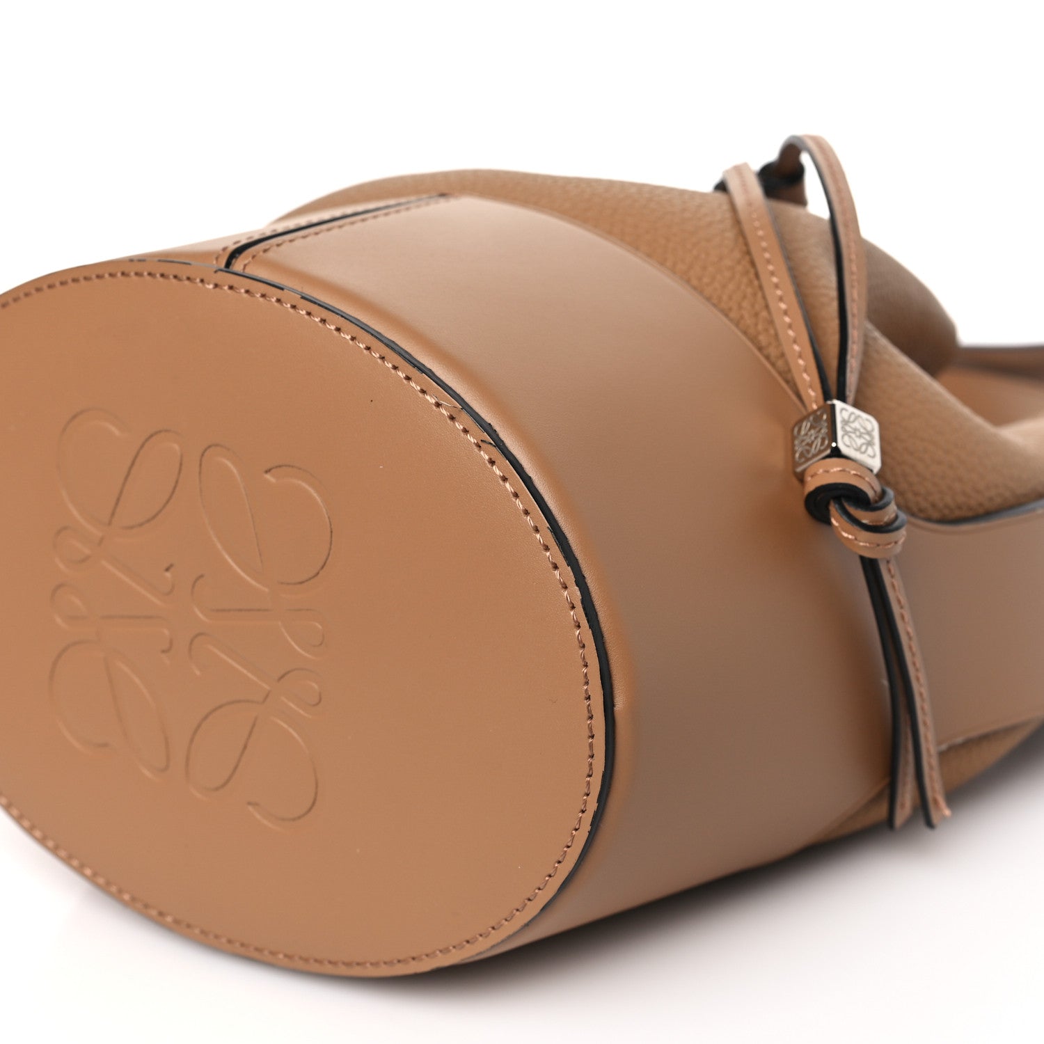 Loewe Calfskin Small Balloon Bucket Bag Toffee 9 of 10