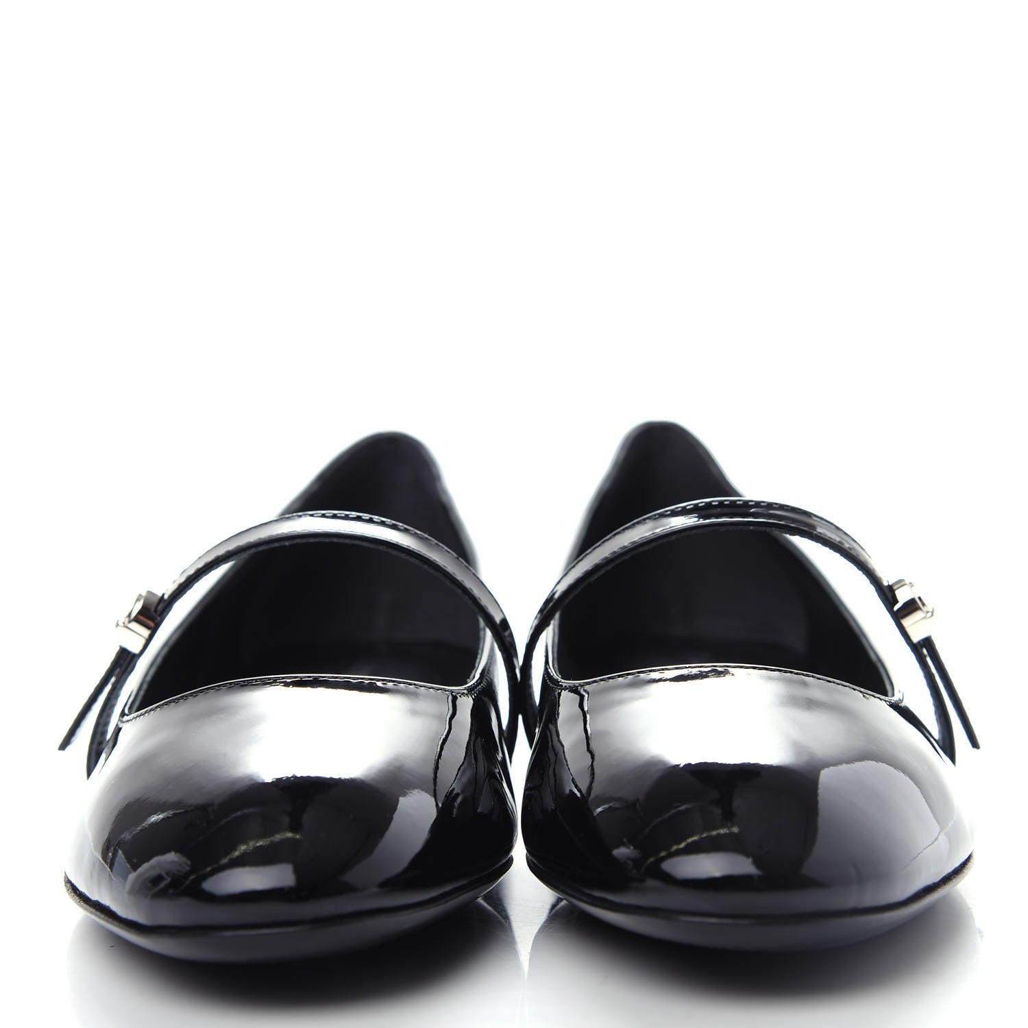 Louis Vuitton Patent Uniformes Ballet Flats 35 Black 2 of 10