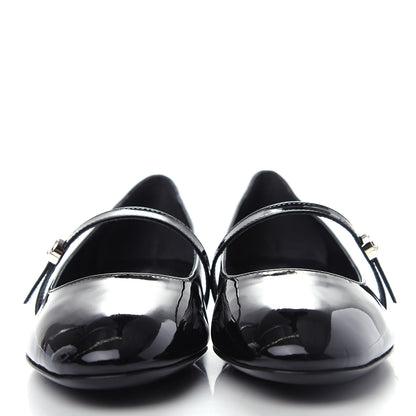 Louis Vuitton Patent Uniformes Ballet Flats 35 Black 2 of 10