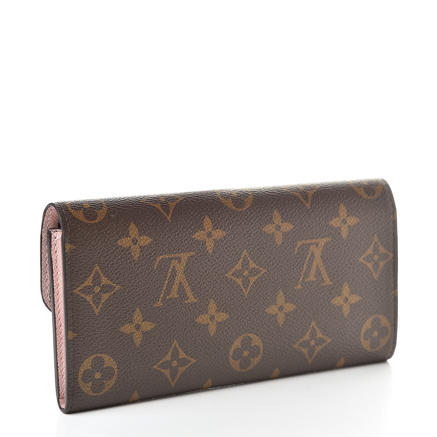 Louis Vuitton Monogram Emilie Wallet Rose Ballerine 3 of 8