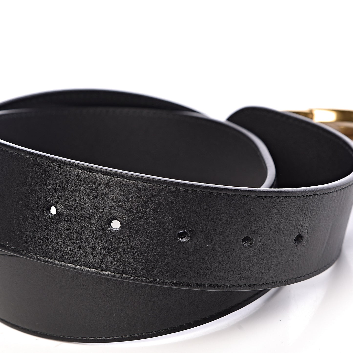 Calfskin Double G 40mm Belt 80 32 Black