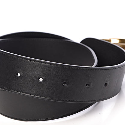 Gucci Calfskin Double G 40mm Belt 80 32 Black 4 of 7