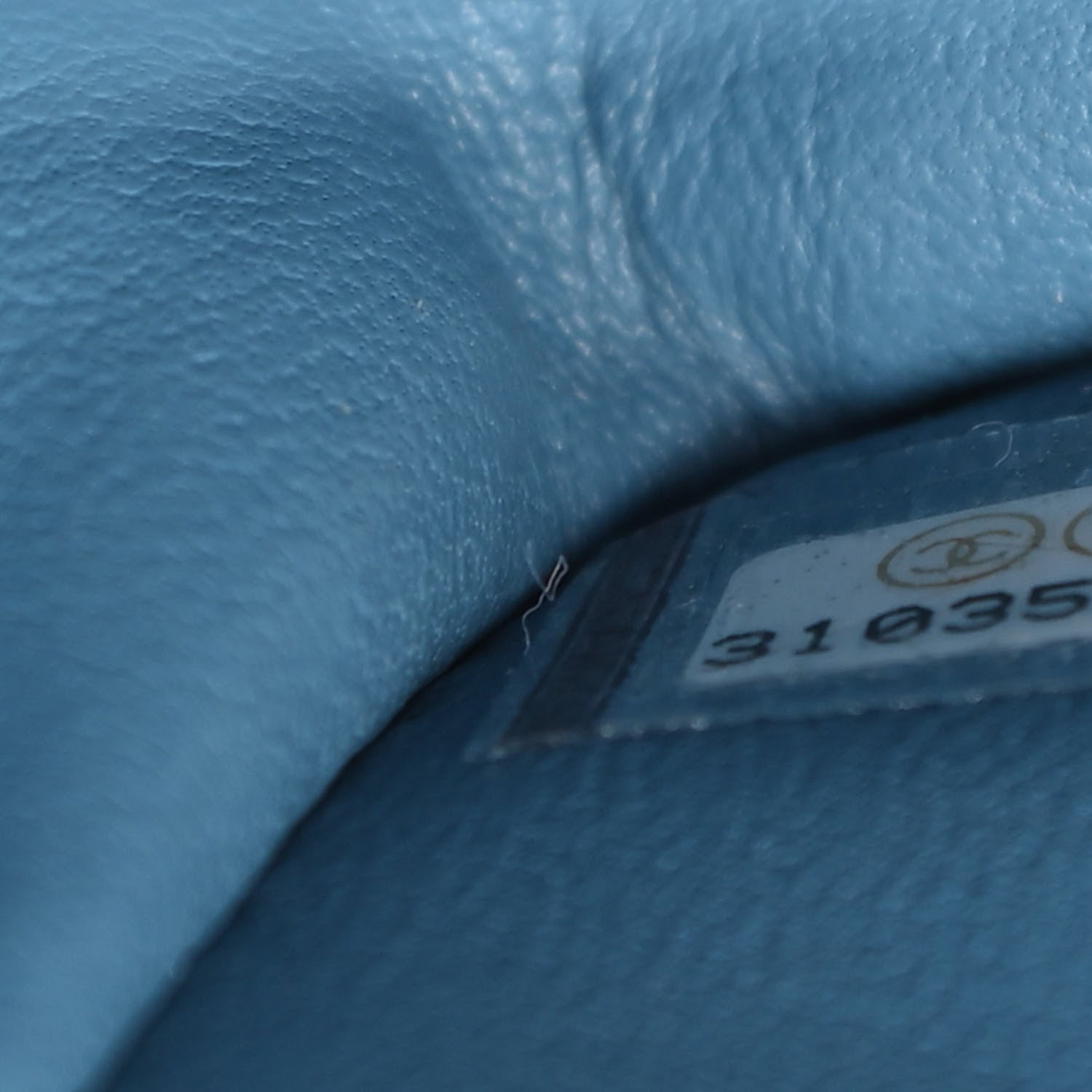 Chanel Caviar Quilted Small Double Flap Blue 9 of 9