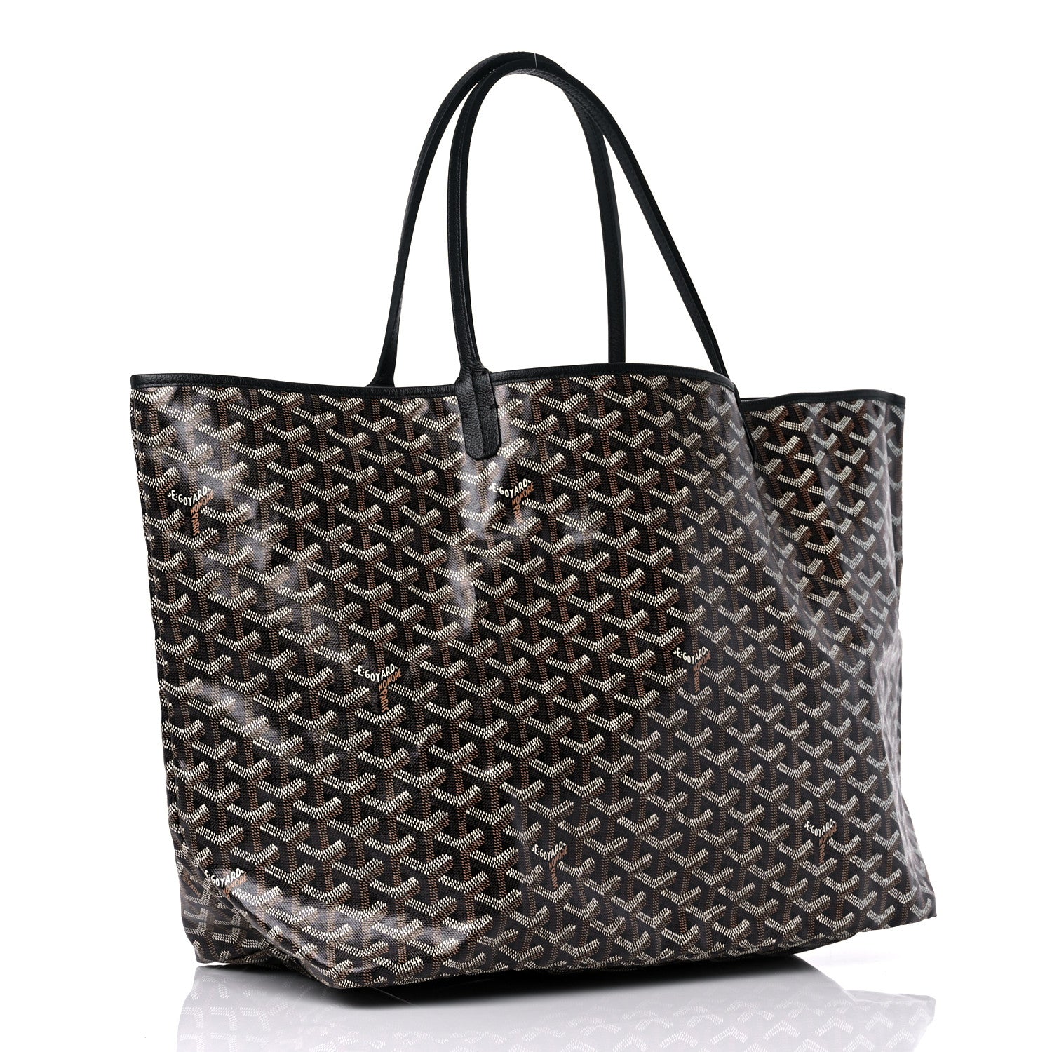 Goyard Goyardine Saint Louis GM Black 3 of 9
