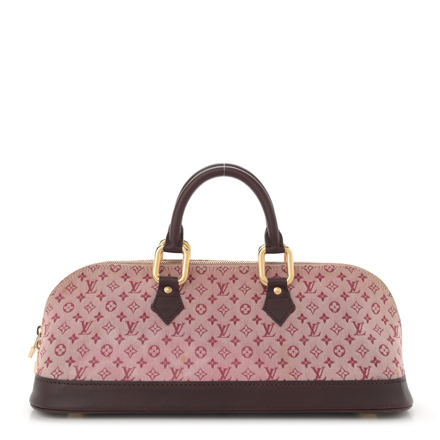 Mini Monogram Alma Long Cherry