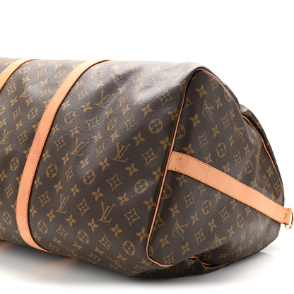 Louis Vuitton Monogram Keepall Bandouliere 60 9 of 10