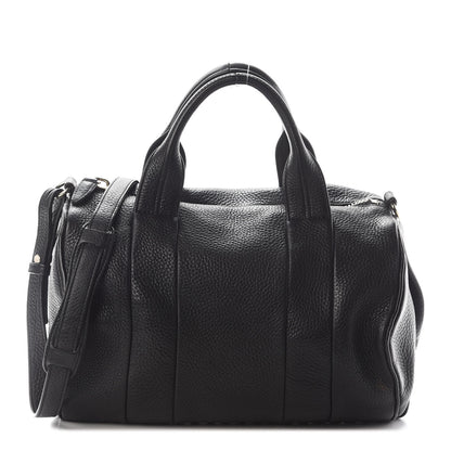 Alexander Wang Pebbled Lambskin Rocco Black Pale Gold Hardware 1 of 7