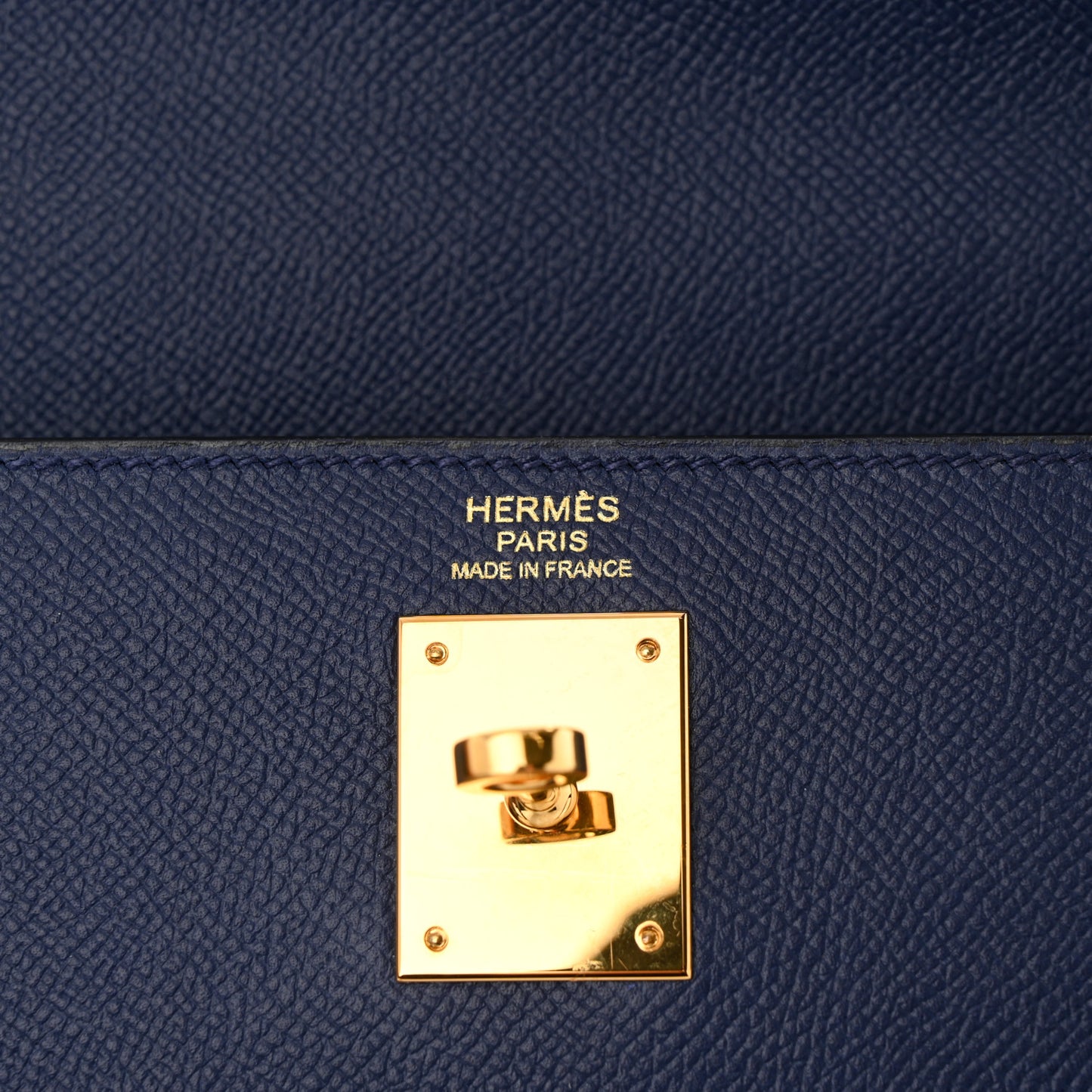 Epsom Kelly Sellier 32 Bleu Saphir