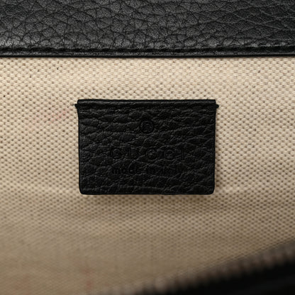 Gucci Pebbled Calfskin Small Dionysus Shoulder Bag Black 8 of 12