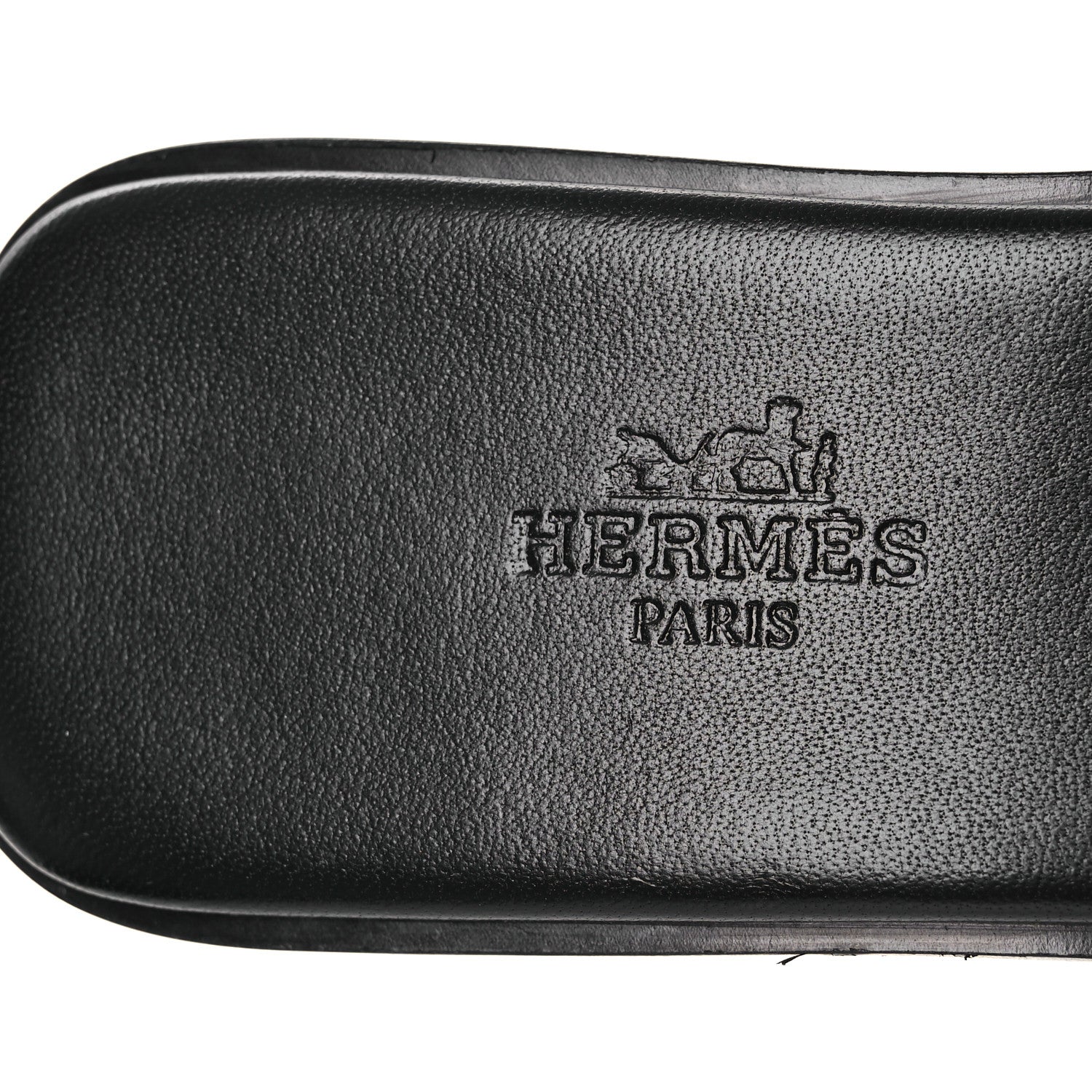Hermes Calfskin Giulia Sandals 36 Black 9 of 12