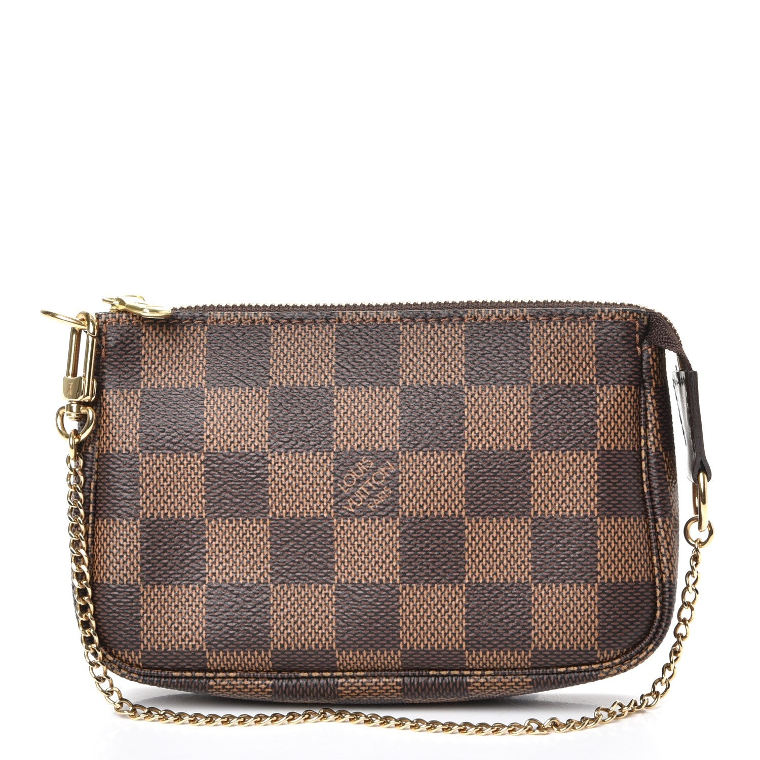 Louis Vuitton Damier Ebene Mini Pochette Accessories 1 of 8