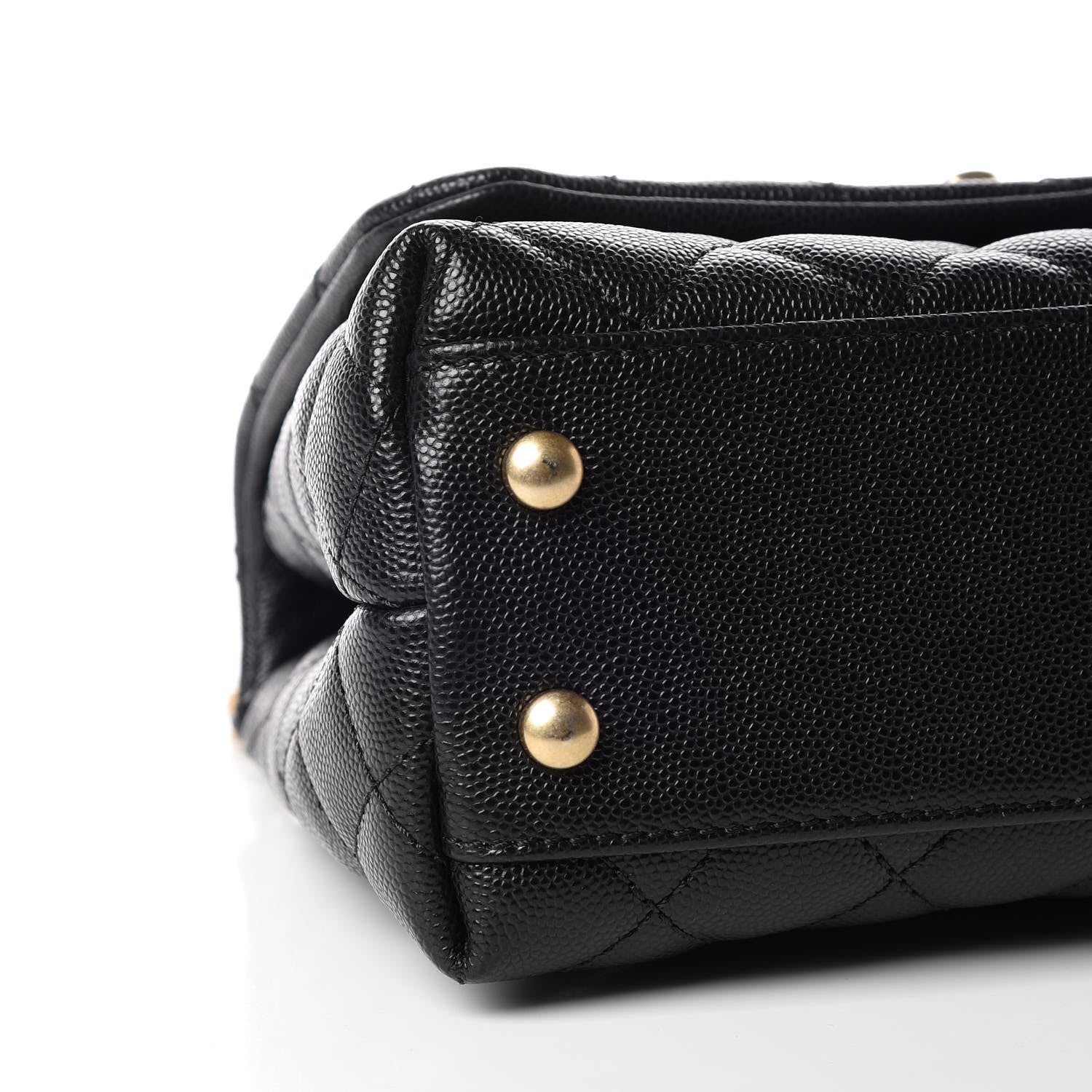 Chanel Caviar Quilted Mini Coco Handle Flap Black 6 of 11