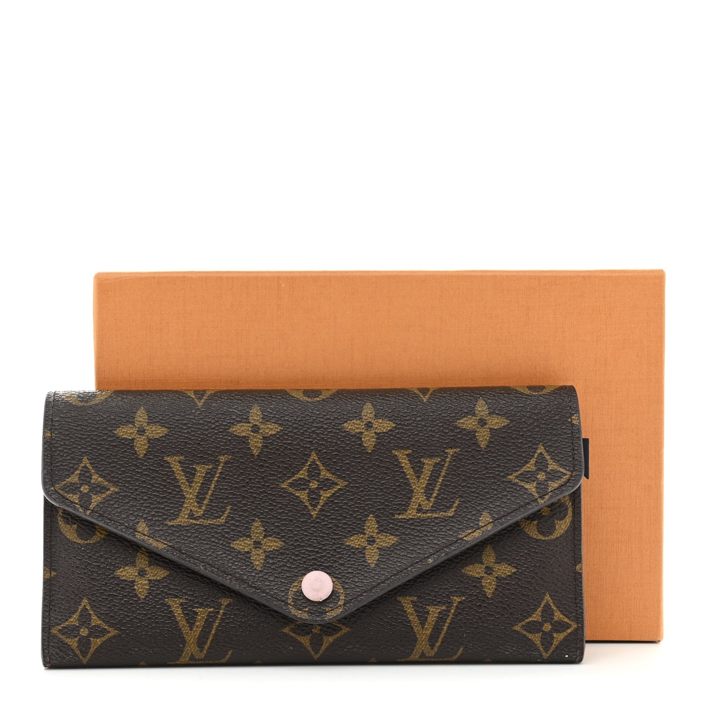 Monogram Josephine Wallet Rose Ballerine