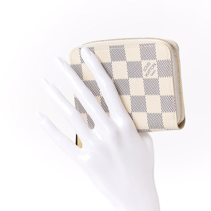 Louis Vuitton Damier Azur Zippy Coin Purse 2 of 8