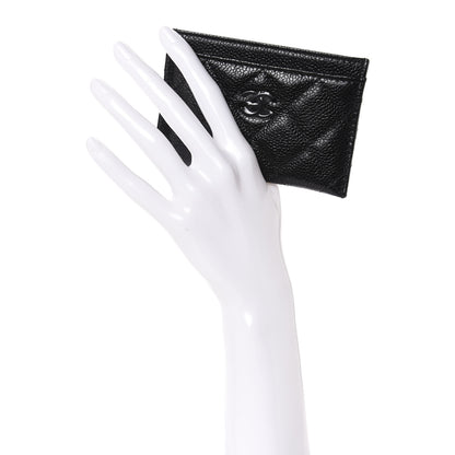 Chanel Caviar Quilted Incognito Card Holder Black 2 of 9