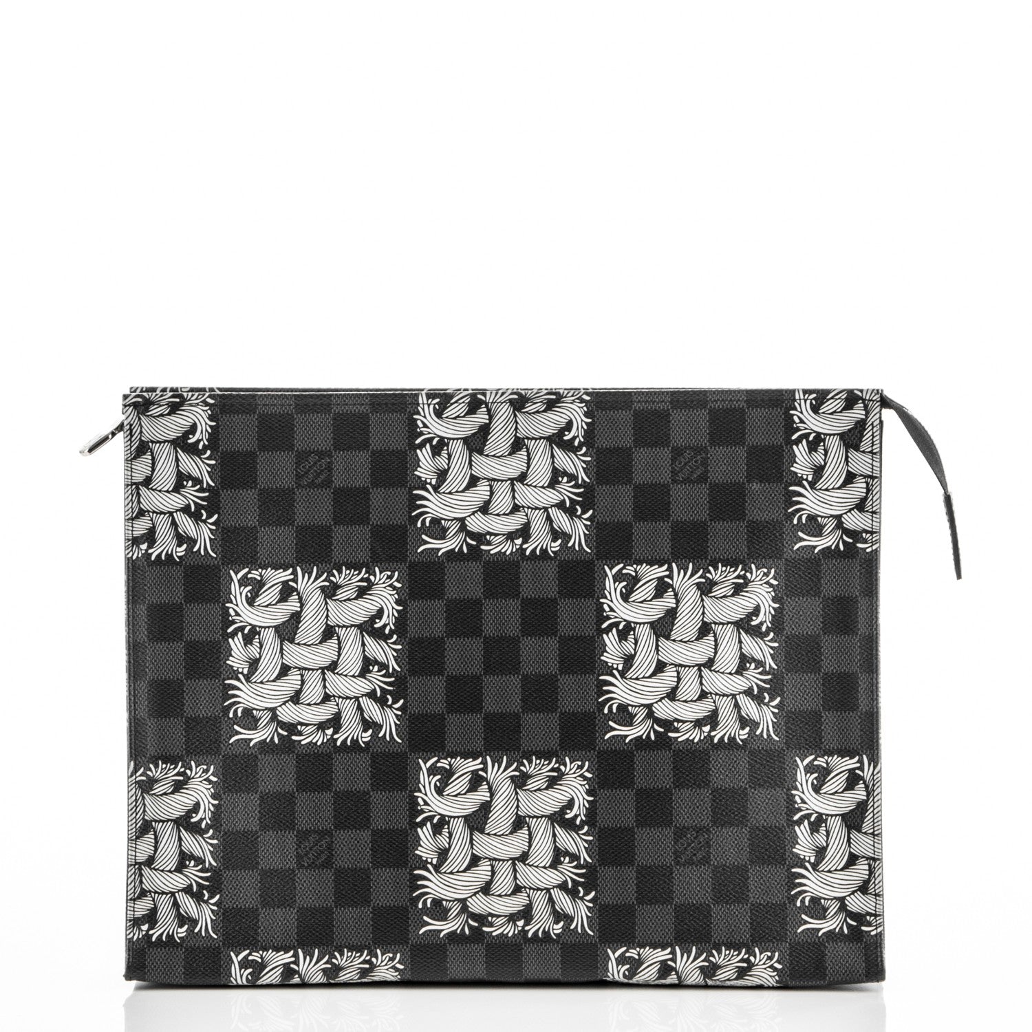 Louis Vuitton Damier Graphite Rope Pochette Voyage White 1 of 7