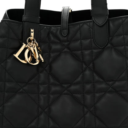 Christian Dior Calfskin Macrocannage Medium Toujours Black 9 of 11