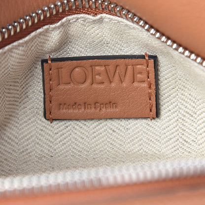 Loewe Calfskin Marine Stripe Small Puzzle Bag Tan 6 of 9