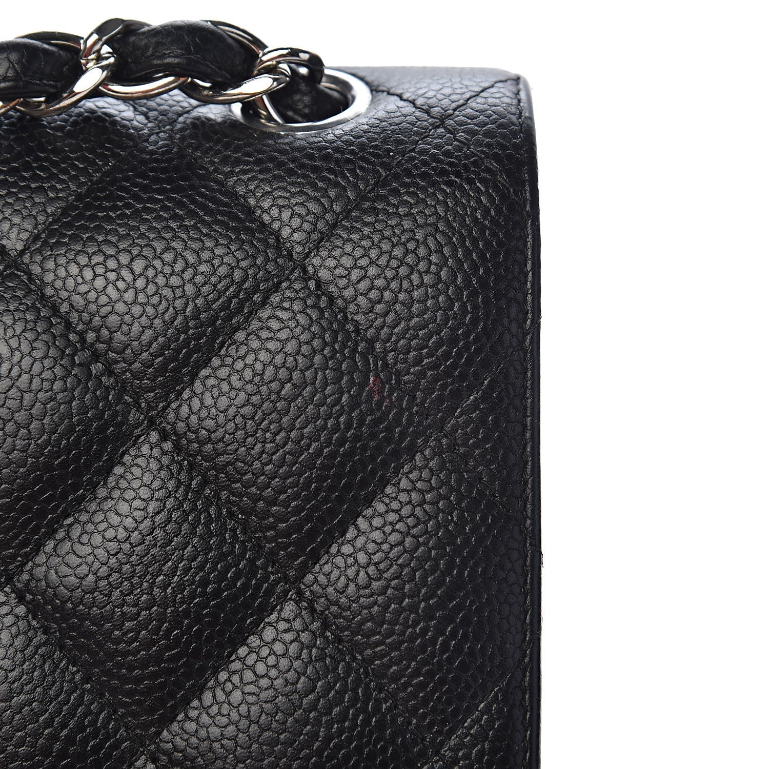 Chanel Caviar Quilted Jumbo Double Flap Black 11 of 15