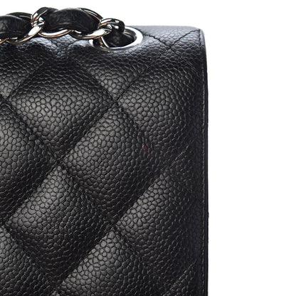 Chanel Caviar Quilted Jumbo Double Flap Black 11 of 15