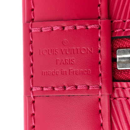 Louis Vuitton Epi Jacquard Alma BB Rose Pondicherry 5 of 10
