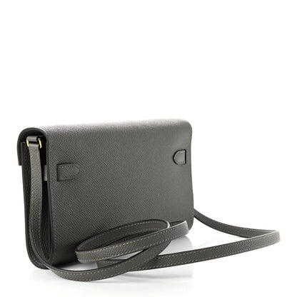 Hermes Epsom Kelly To Go Wallet Gris Meyer 2 of 6