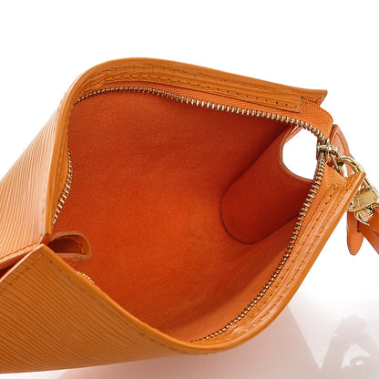 Louis Vuitton Epi Bucket Pochette Accessories Mandarin 5 of 6