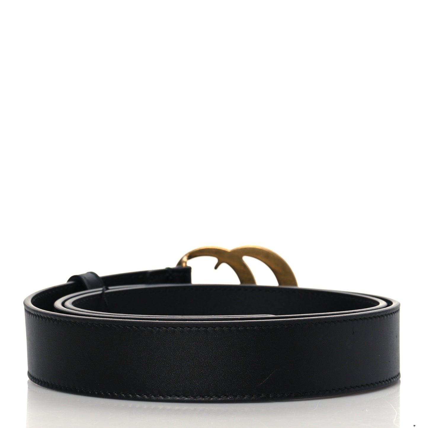 Calfskin Double G 30mm Belt 95 38 Black