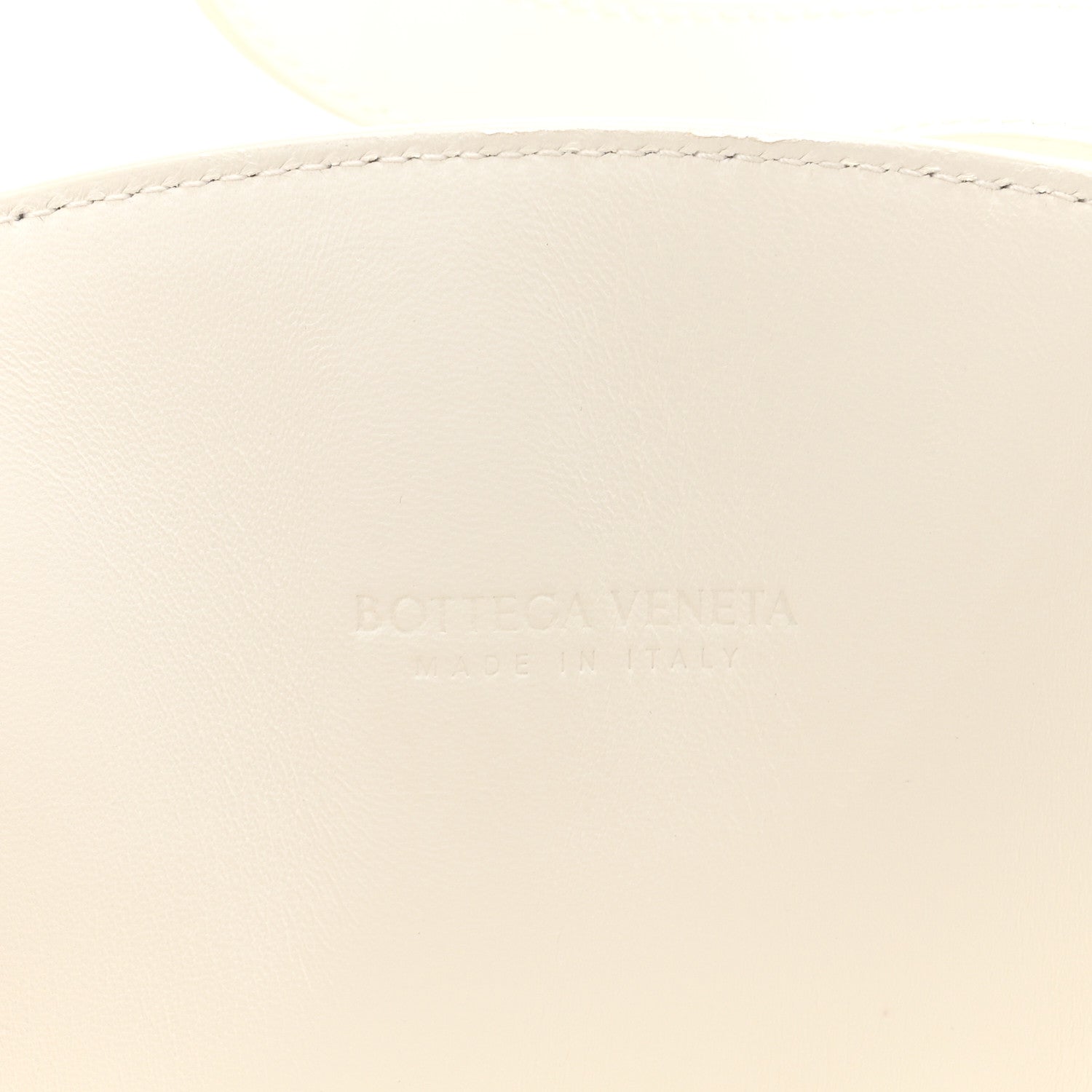 Bottega Veneta Brushed Calfskin Intrecciato Cradle Fold Over Shoulder Bag White 6 of 9