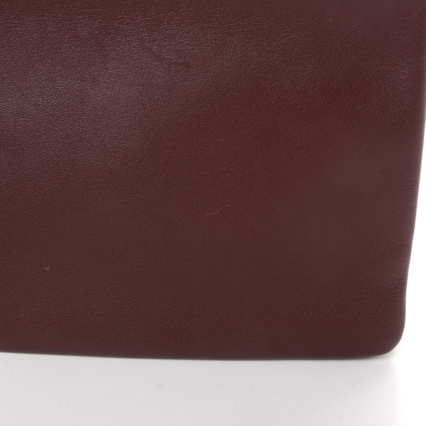 Lambskin Large Trio Crossbody Bag Burgundy