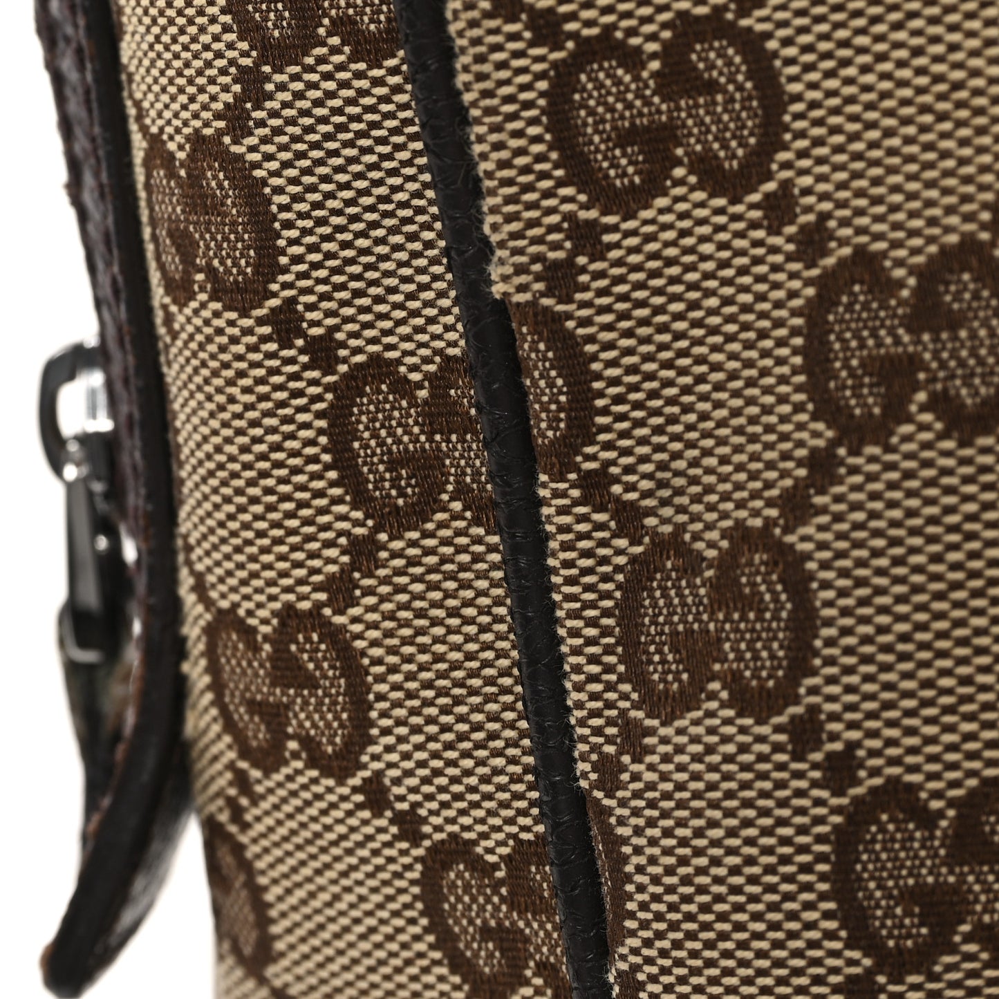 Monogram Web Carry On Tote Dark Brown