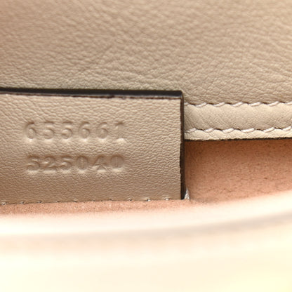 Gucci Wonka Grain Calfskin Mini Diana Tote Bag Mystic White Orange Fluo 8 of 11