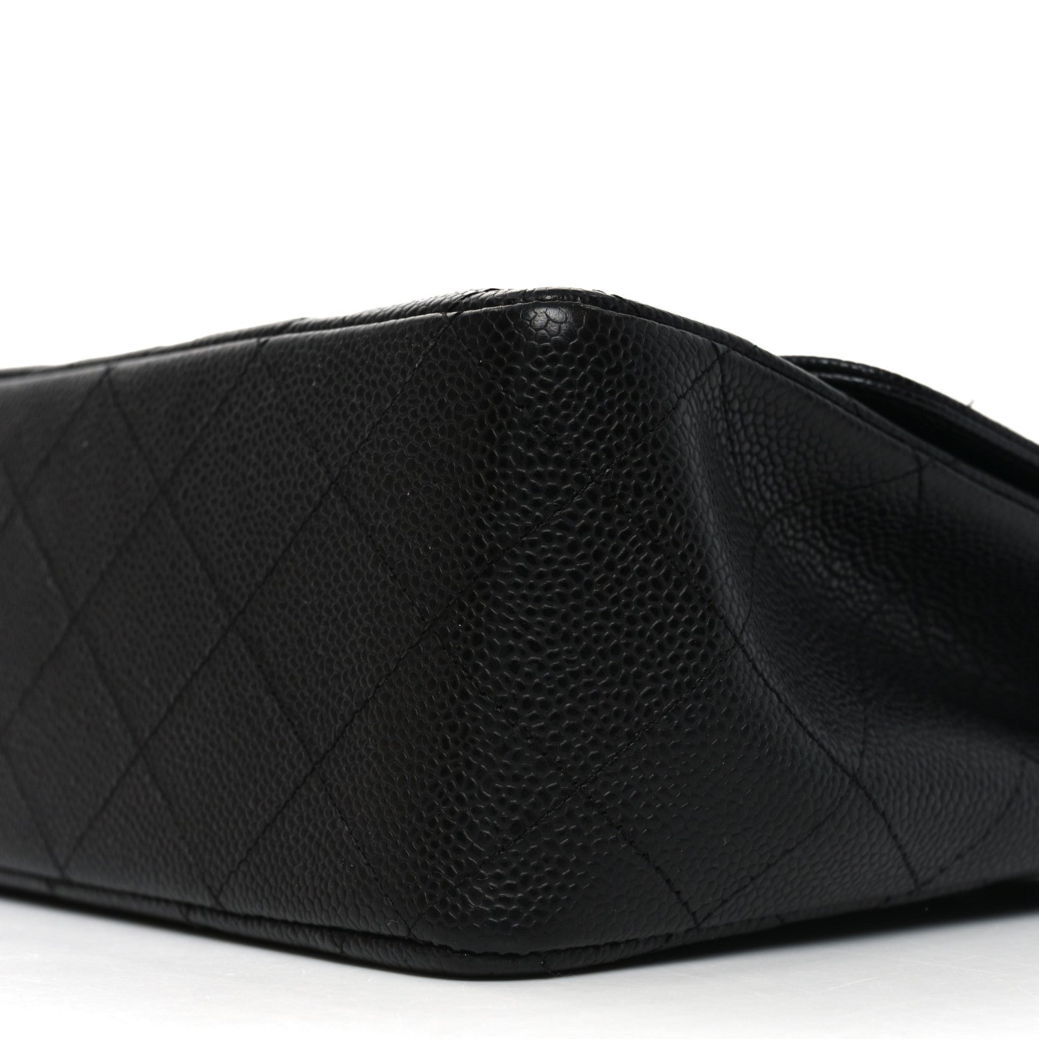 Chanel Caviar Quilted Jumbo Single Flap Black 10 of 10