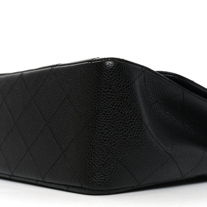 Chanel Caviar Quilted Jumbo Single Flap Black 10 of 10