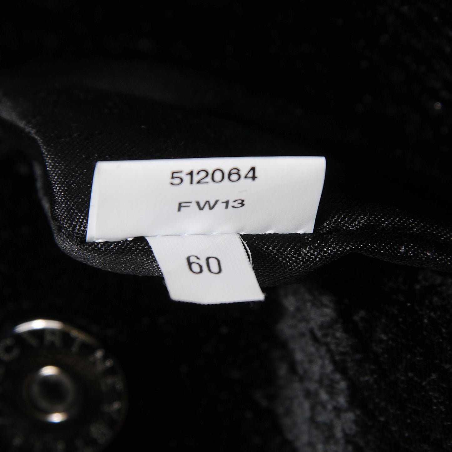 Velvet Falabella Small Tote Black