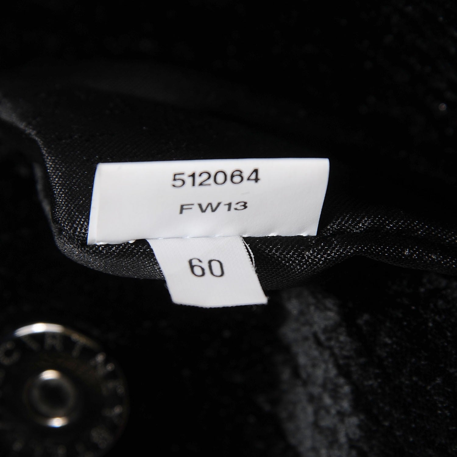 Stella McCartney Velvet Falabella Small Tote Black 8 of 11
