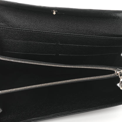 Louis Vuitton Epi Sarah Wallet Black 5 of 6