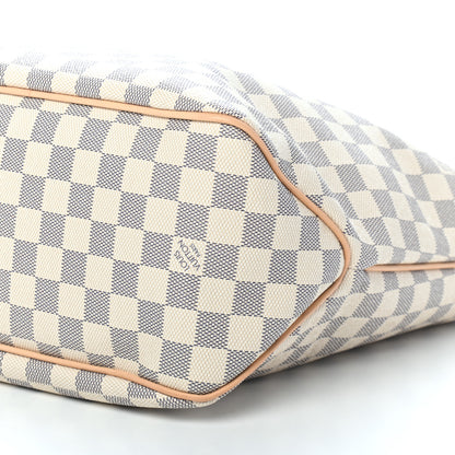 Louis Vuitton Damier Azur Delightful MM Rose Ballerine 9 of 9