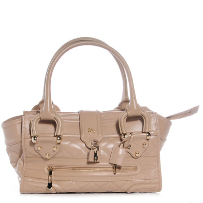 Burberry Quilted Calfskin Large Manor Tote Beige 1 of 11