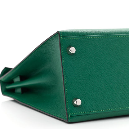 Hermes Epsom Kelly Sellier 28 Malachite 9 of 10