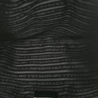 Prada Tessuto Nylon Saffiano Small Backpack Black 5 of 9