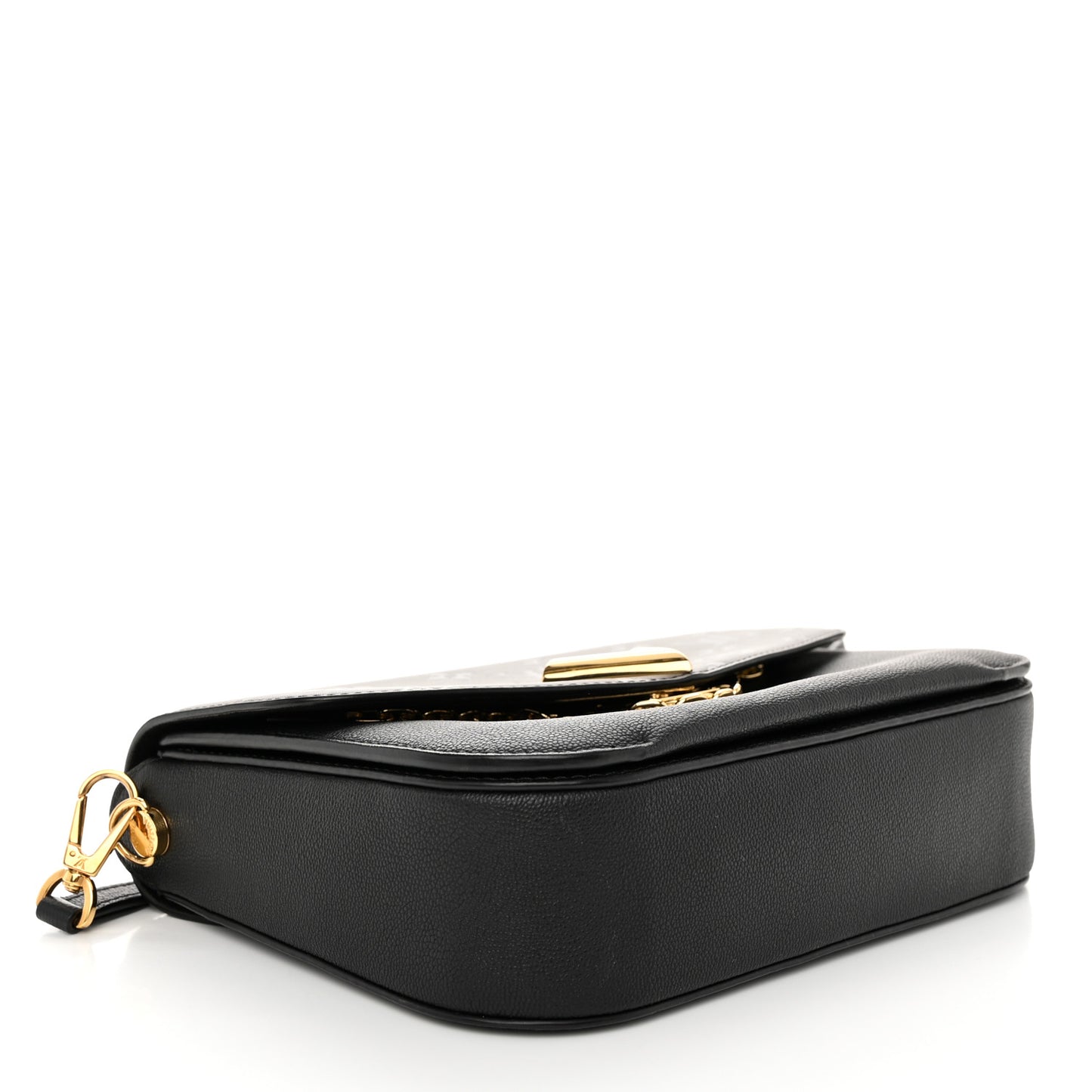 Calfskin Monogram Very Messenger Black