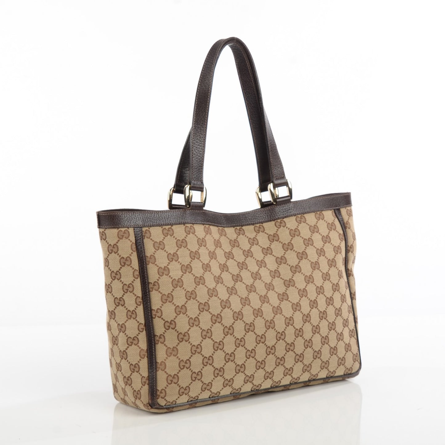 Monogram Abbey Tote Brown