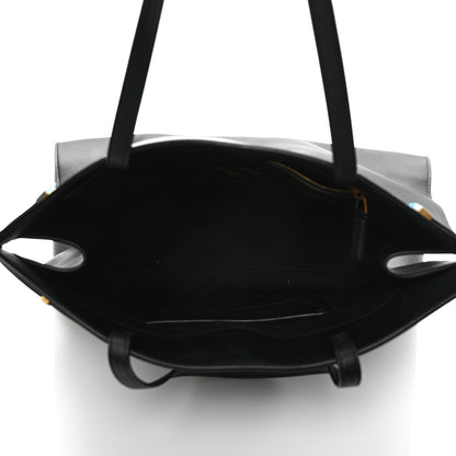 Saint Laurent Calfskin Medium Manhattan Shopper Tote Black 5 of 9