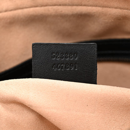 Gucci Calfskin Matelasse Mens GG Marmont Belt Bag 80 32 Black 7 of 12