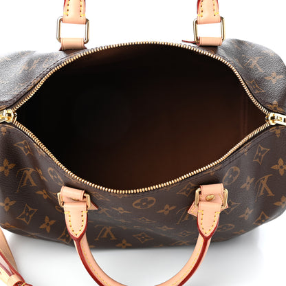 Louis Vuitton Monogram Speedy Bandouliere 30 4 of 4
